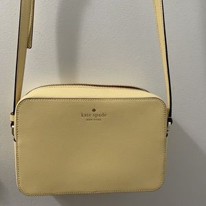 Baby yellow Kate spade cross body